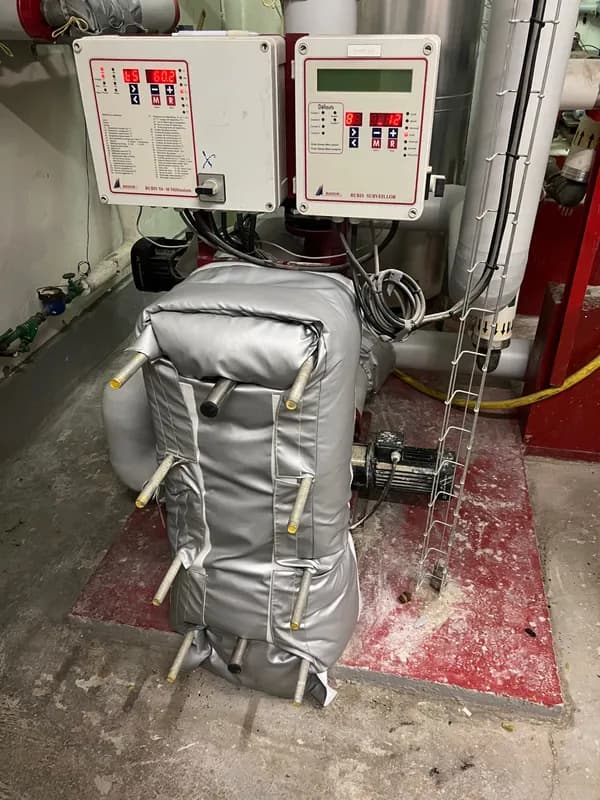 échangeur thermique isolé