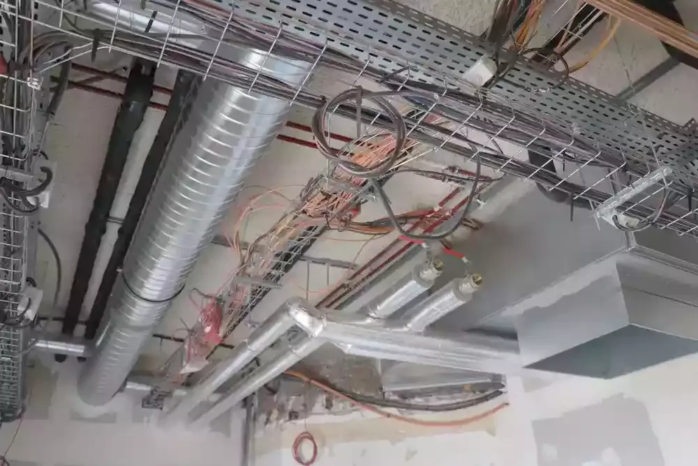 Vue d'ensemble du réseau Kooltherm — Hôpital Necker