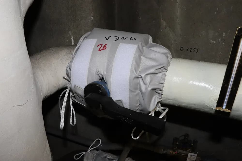 Détail matelas isolant sur point singulier — Résidence Drancy