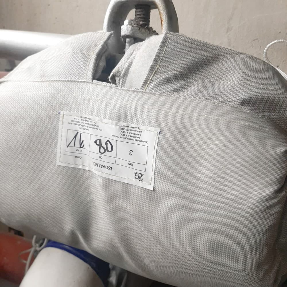 Matelas isolant thermique sur point singulier — Meaux