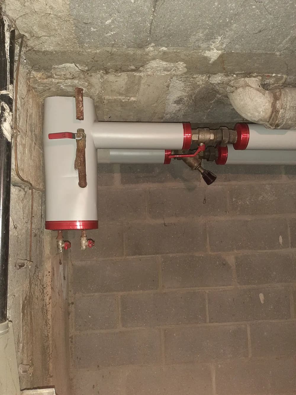 Calorifuge PVC sur réseau chauffage — Montereau-Fault-Yonne