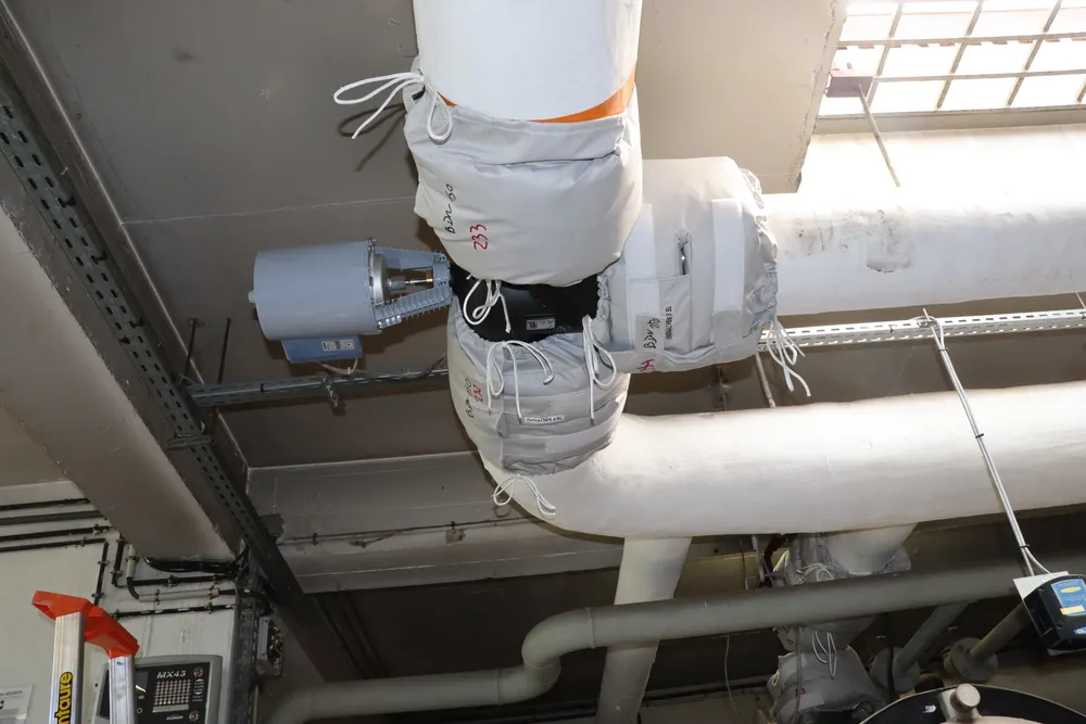 Raccord tuyauterie isolé — Résidence Bellevue