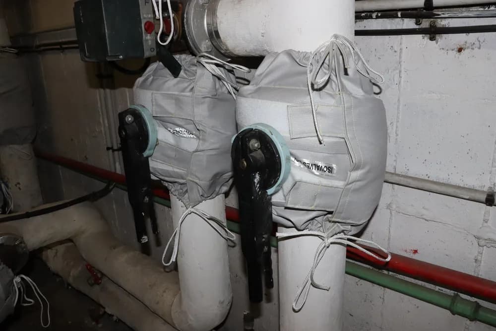 Vannes équipées de matelas isolants — Montereau-Fault-Yonne