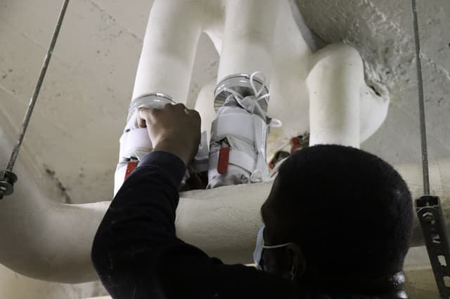 Pose de matelas isolants